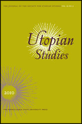 Utopian Studies Cover